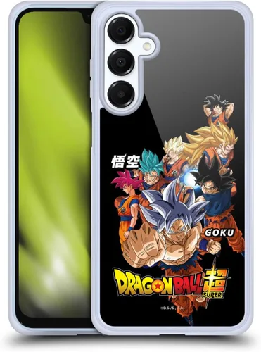 Vista 139 de Head Case Designs Funda de gel con licencia oficial de Dragon Ball Super Group Future Trunks Arc Characters [protección de grado militar] compatible