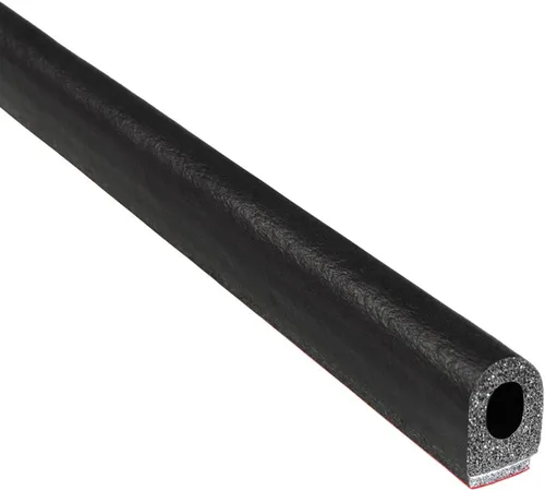 Vista 13 de Trim-Lok Sello de goma en forma de D – 0.437 pulgadas de alto, 0.375 pulgadas de ancho, 25 pies de largo – Sello de espuma EPDM con adhesivo