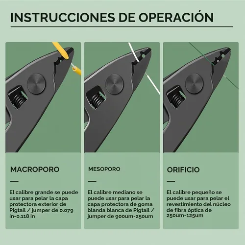 Vista 6 de Kit de terminación de fibra - Localizador visual de fallas de 18.6 mi, kit de herramientas de fibra óptica FTTH para ingeniería CATV, cuchilla