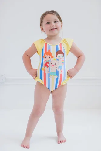 Vista 2 de CoComelon Tomtom Yoyo JJ - Traje de baño de una pieza para bebé a niño pequeño