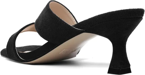 Vista 7 de MOVINSTEPS Sandalias de tacón bajo para mujer, de gamuza sólida, puntera cuadrada, de 2 pulgadas