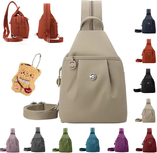 Vista 9 de Bolsa de viaje impermeable de 2 vías, bolsa convertible, bolsa de viaje antirrobo para mujer
