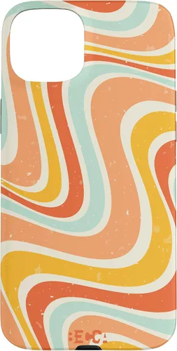 Vista 9 de Retro Groovy Liquid Swirl Hippie 70's 80's Psychedelic Phone Case para iPhone 17