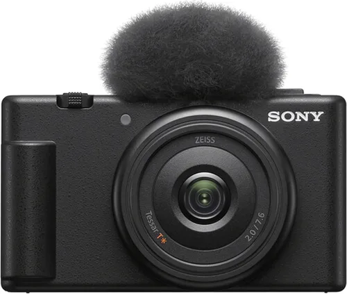 Vista 8 de Kit definitivo del creador de contenido Sony ZV-1F: Memoria Extreme de 128GB, micrófono, luz de video, software de edición U-Grip y paquete