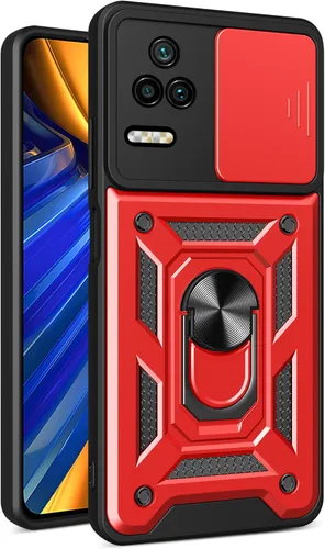 Vista 130 de Compatible con Tecno Pova Neo 2 Bracket Shell, con cubierta deslizante para lente de cámara compatible con Tecno Pova Neo 2 LG6n Case Negro