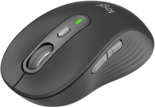 Vista 5 de Logitech Signature MK955 Slim Combo de teclado y ratón grande con Logi Options Plus App (negro)