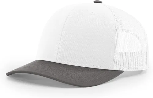 Vista 43 de Richardson 112 Gorra de Camionero - Gorra Snapback Ajustable Premium - Gorras Richardson en Blanco de Seis Paneles Estructurados Árbol real Max 7