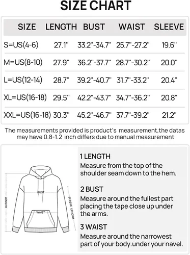 Vista 6 de MEROKEETY Sudadera acolchada de gran tamaño para mujer, de manga larga, con cordón y bolsillo