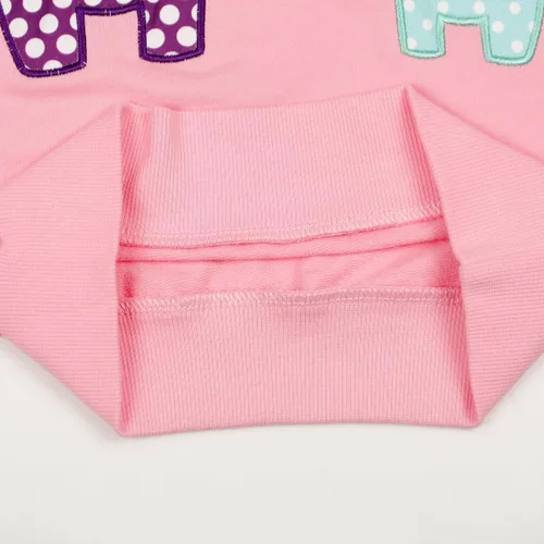 Vista 106 de Sudaderas para niñas pequeñas, cuello redondo, sin botones, de manga larga, para invierno, casual, ropa 2T-7T, Dinosaurio