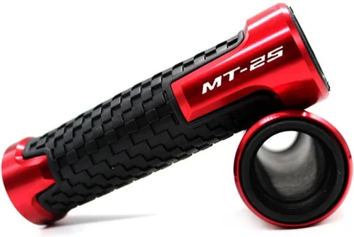 Vista 4 de Motorcycle Handlebar Grips 7/8 "22mm Universal Motorcycle Handle Handlebar Hand Bar Grip for YZF R3 MT03 MT25 2015-2018 YZF R25 2013-2018 2014 2015