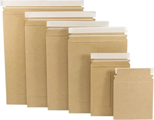Vista 2 de Plus Mailers Sobres rígidos de envío Protección contra manipulaciones con cierre de despegar y sellar sensible a la presión Protección