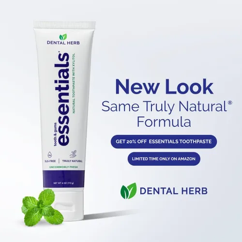 Vista 8 de Dental Herb Company - Pasta de dientes Essentials (4 oz.) sin flúor (paquete de 3)