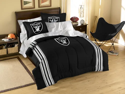 Vista 29 de Northwest NFL Unisex-Adult Comforter and Sham Set Safety