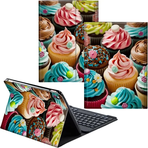Vista 14 de Funda para Samsung Galaxy Tab S6 Lite 2022/2020 Teclado inalámbrico desmontable y cubierta de cuero PU Funda protectora para tableta para Samsung