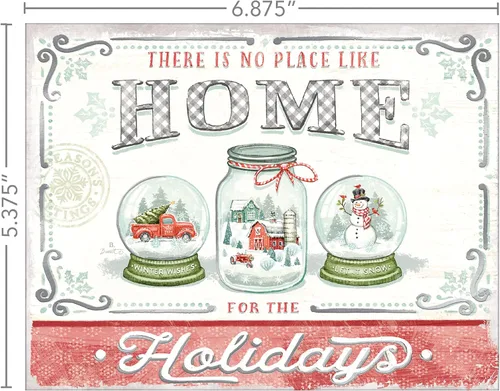 Vista 3 de Lang, Tarjetas de Navidad No Place Like Home