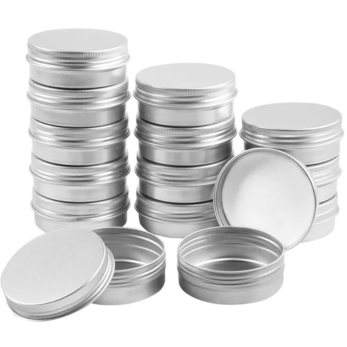 Vista 4 de TUZAZO Paquete de 24 latas de aluminio, contenedor de metal de 2 onzas