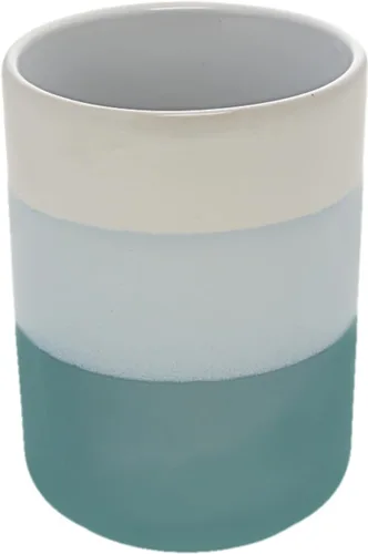 Vista 3 de Pavilion River People - Taza de cerámica de 18 onzas para hombre, canoa, aguamarina