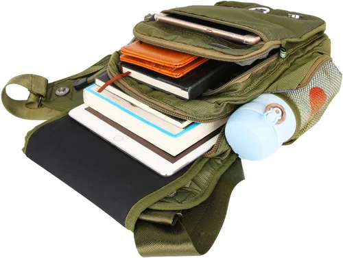Vista 5 de Bolso cruzado, bolso de mensajero para hombre, bolso de hombro para hombre, bolso de mano para hombre