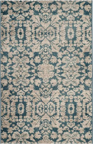 Vista 8 de SAFAVIEH Sofia Collection SOF381C - Alfombra vintage oriental, envejecida, no desprende pelusa, para sala de estar, entrada, vestíbulo, pasillo