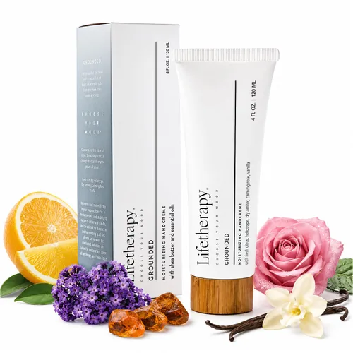 Vista 12 de Lifetherapy Crema de manos hidratante Crema de manos y uñas de aceite de oliva de rápida absorción no grasa (energizada)