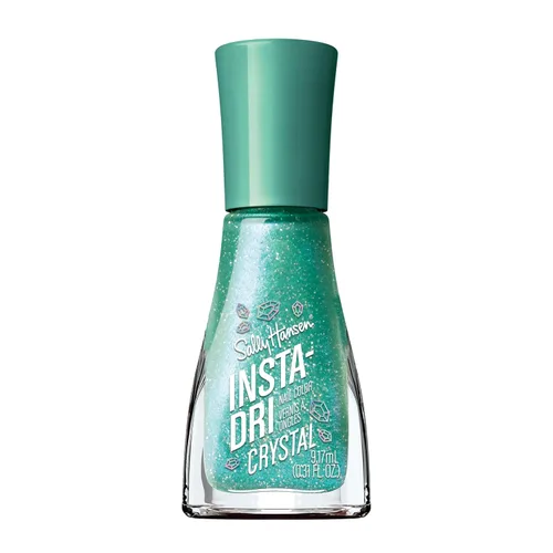 Vista 15 de Sally Hansen Insta-Dri Holo-Glow Esmalte de uñas Secado rápido, larga duración, brillo sin rayas Semi-opaco y brillante 104 All That Shimmers