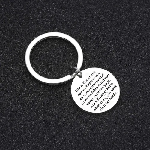Vista 3 de Regalo para amantes de los libros, regalo de autor, libro de regalo, bibliotecario, escritor de regalos, joyería, amante de la lectura, joyería