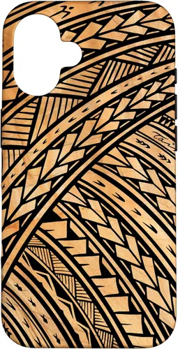 Vista 32 de Polynesian Art Island Inspired Case for iPhone 17
