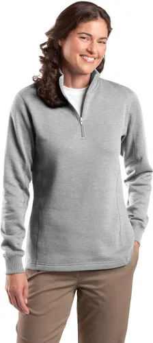 Vista 3 de Sudadera Sport-Tek con cierre en 14 el cuello