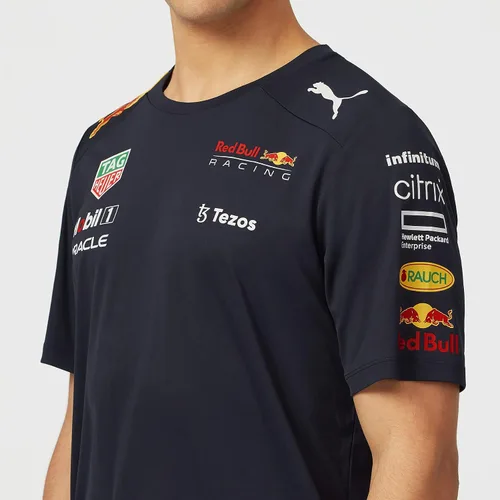 Vista 6 de Red Bull Racing - Polo oficial de Teamline, para hombre, talla XS