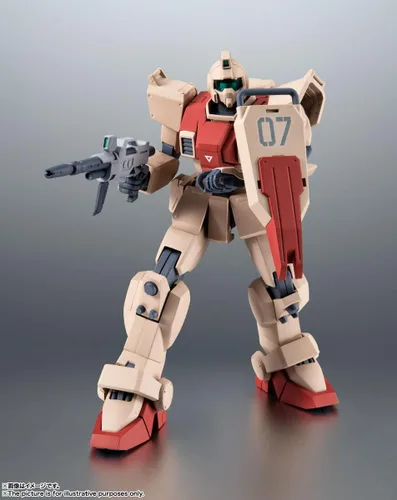 Vista 11 de TAMASHII NATIONS - Traje móvil Gundam The 08th MS Team - RGM-79(G) GM Ground Type Versión A.N.I.M.E., Figura Coleccionable de Robot Spirits Gundam