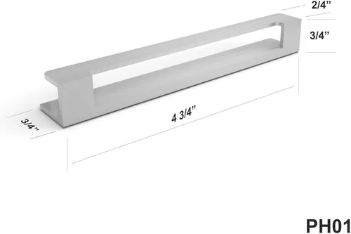 Vista 4 de HRX - Manija de puerta autoadhesiva para puerta, fácil de instalar, sin tornillos, despegar y pegar en vidrio, madera, metal, plástico, perilla