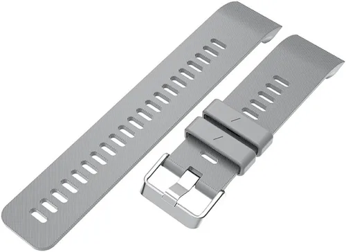 Vista 4 de Correa para Garmin Forerunner 35, correa de repuesto de silicona suave para reloj inteligente Garmin Forerunner 35/Forerunner 30, se ajusta a