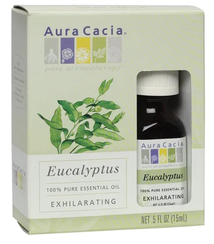 Vista 9 de Aura Cacia Aceite esencial puro, eucalipto, 0.5 onzas líquidas