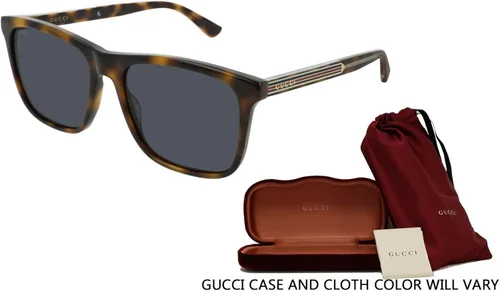 Vista 2 de Gucci GG0381S - Gafas de sol cuadradas para hombres para mujeres paquete con kit de cuidado de gafas de cortesía iWear de diseñador