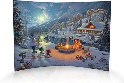 Vista 8 de Disney Brave - Thomas Kinkade Studios - Impresión fotográfica acrílica curvada de 10 x 7 pulgadas - Decoración independiente - Coleccionable