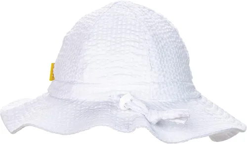Vista 3 de DASMINI Sombrero de ala ancha para bebés y niños pequeños con protección solar UPF 50+, lindo sombrero ajustable