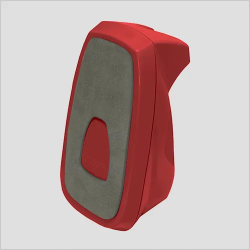 Vista 6 de Acrimet Dispensador de cinta de escritorio tamaño grande, base Hoja de acero inoxidable, se adapta a cintas adhesivas de 0.472 in (1/2 pulgadas)