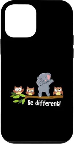 Vista 12 de Funda para iPhone 15 Be Different Elephant Men Women Be You Autism Elephant Case