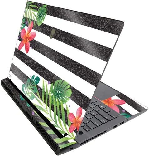 Vista 538 de MightySkins - Skin brillante con purpurina para Alienware M17 R3 (2020) y M17 R4 (2021) - Diversión de los años 90 Acabado duradero con purpurina