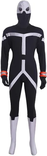 Vista 2 de COUCOU Age Traje de cosplay de anime My Hero Academia dos veces Jin Bubaigawara mono adulto para hombre traje de Halloween