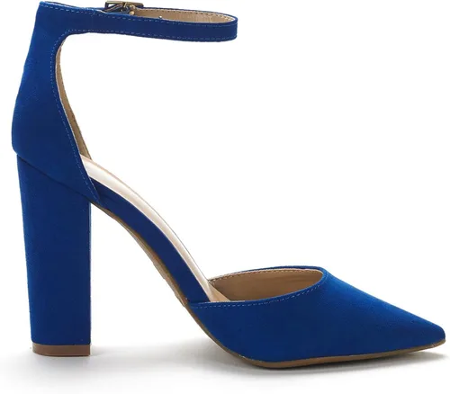 Vista 2 de DREAM PAIRS Coco Zapatos de tacón alto con punta, para mujer