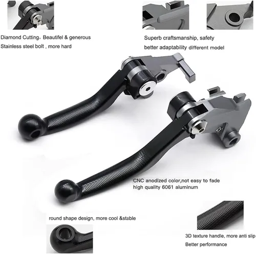 Vista 6 de Para YZ125X 2017-2023, YZ125 YZ250 2015-2023, YZ250F YZ426F YZ450F 2009-2023, YZ250X 2016-2023, YZ250FX 2020-2020-2023, YZ450FX 2019-2023 Palancas