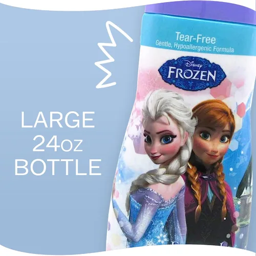 Vista 4 de Baño de burbujas Frozen de Disney, 24 onzas (24.0 fl oz)