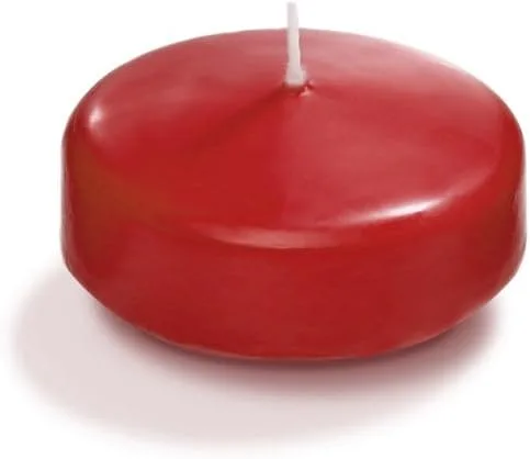 Vista 52 de yummi Caja de 120 velas flotantes marfil de 1.75