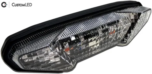 Vista 3 de Blaster-X - Luz trasera LED integrada para Yamaha FZ-09 2014-2016 (lente transparente)