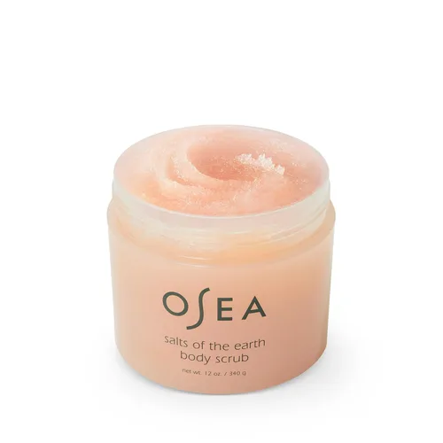 Vista 4 de OSEA Salts of the Earth Exfoliante Corporal 12 oz - Exfoliante de Sal Rosa del Himalaya - Exfoliación Corporal Suave para el Cuidado de la Piel