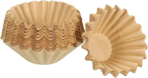 Vista 12 de PATIKIL Filtros de café para cesta de 1 a 2 tazas, filtro de papel marrón de 6.1 x 1.8 pulgadas, cafeteras de goteo desechables para cafetería