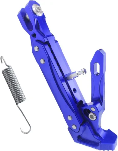 Vista 21 de Caballete universal para motocicleta con soporte lateral ajustable para pie, caballete de estacionamiento para motocicleta eléctrica, soporte
