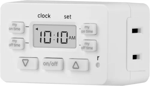 Vista 2 de Temporizador digital enchufable para interiores de myTouchSmart, 26892, 36253, 0 volts