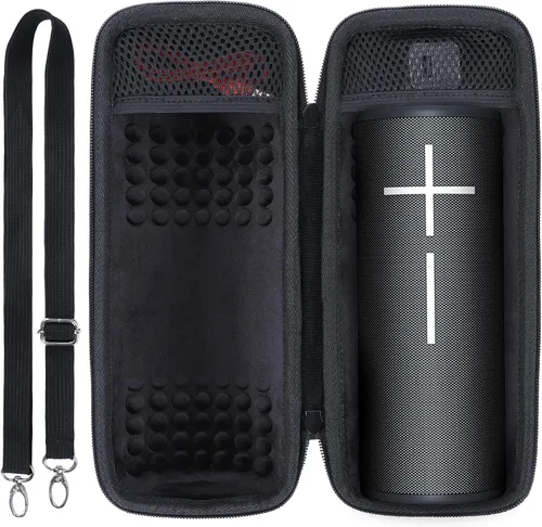 Vista 10 de Estuche de almacenamiento compatible con Ultimate Ears UE Boom 4 3 Estuche negro